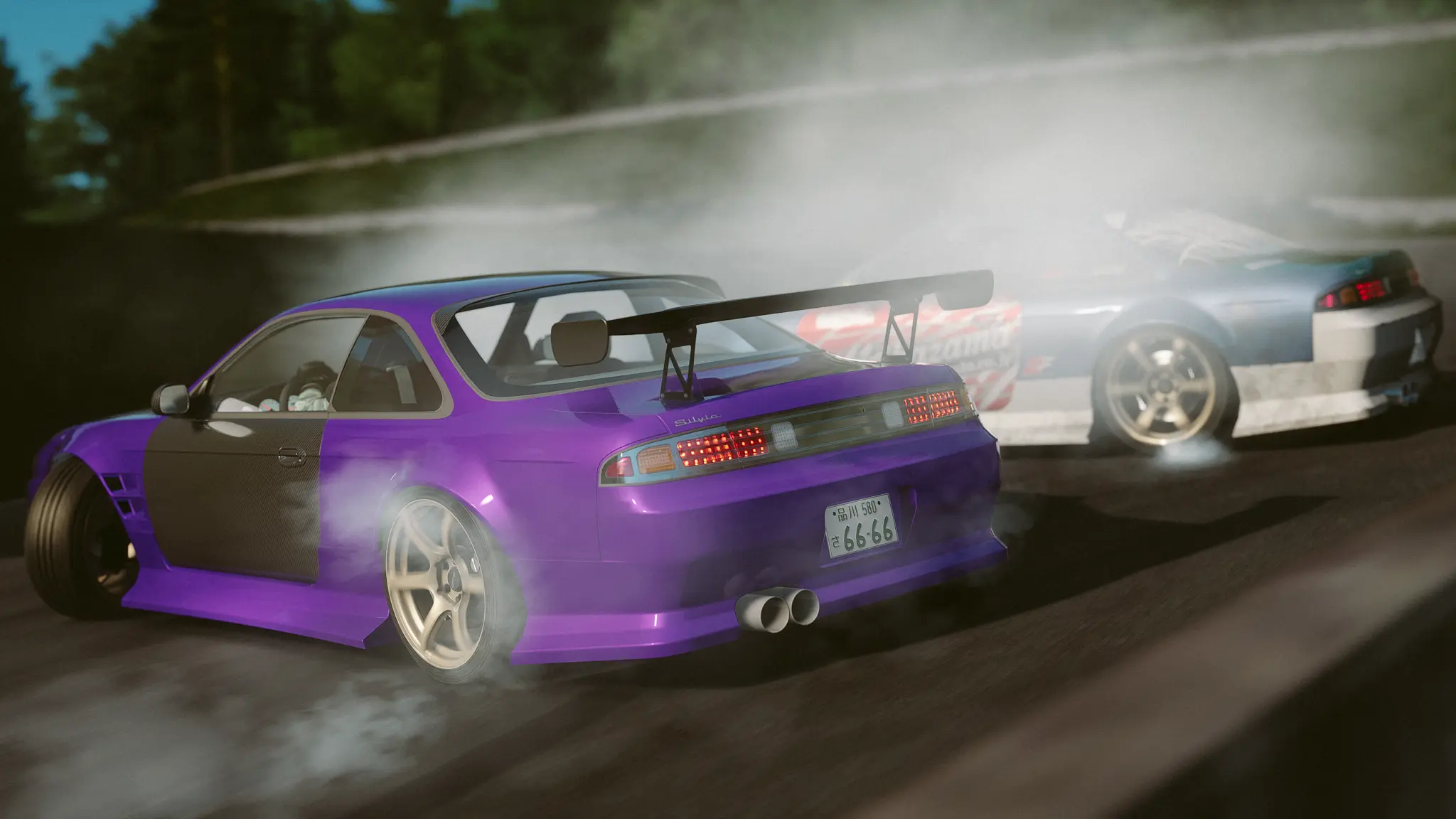 SD061 S14 Kouki Street Car For Assetto Corsa